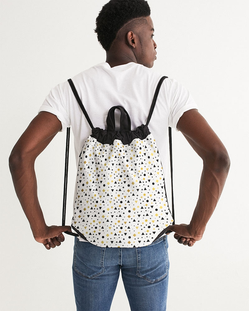 New Dots Canvas Drawstring Bag