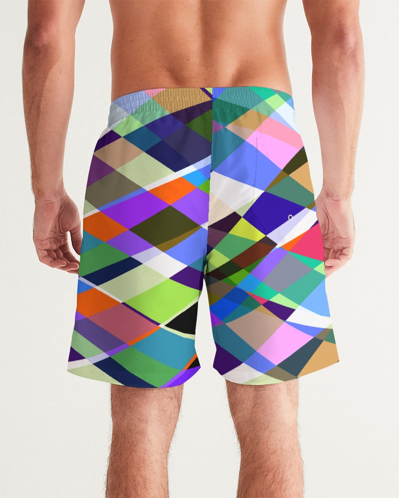 Oslo Multi Color Men's Swim Trunk