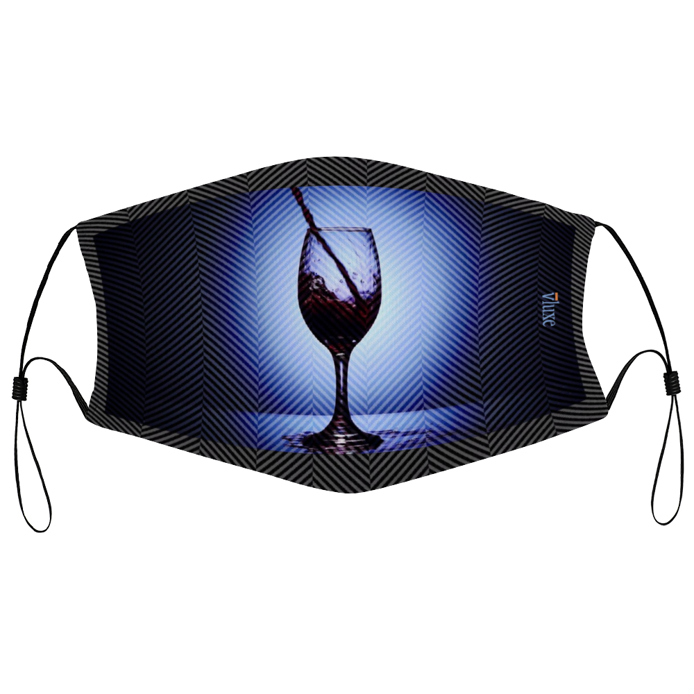 Vino Face Cover with Filter Element for Adults from Vluxe by Lucky Nahum