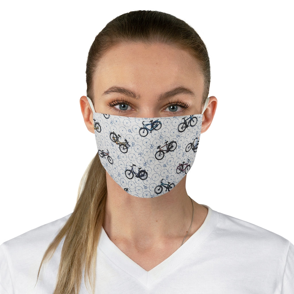 Bicycle Double Layer Fabric Face Mask