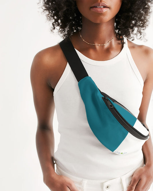 BlocksSea Shore Blue Crossbody Sling Bag