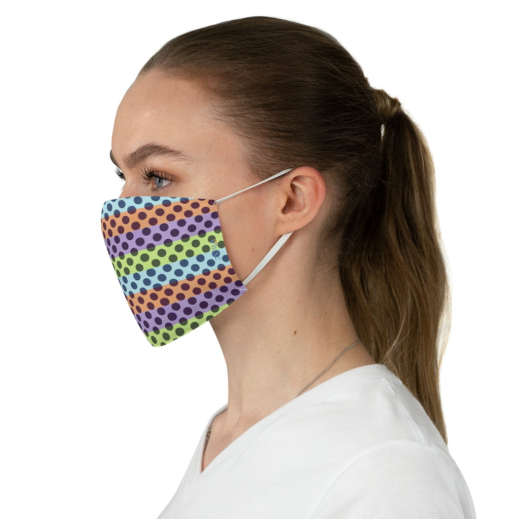 Dotted Landscape Double Layer Fabric Face Mask