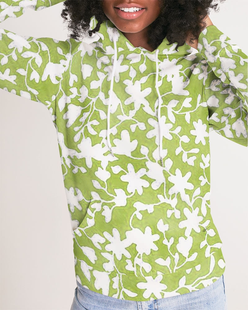 Camo Flower Grass Women's Hoodie