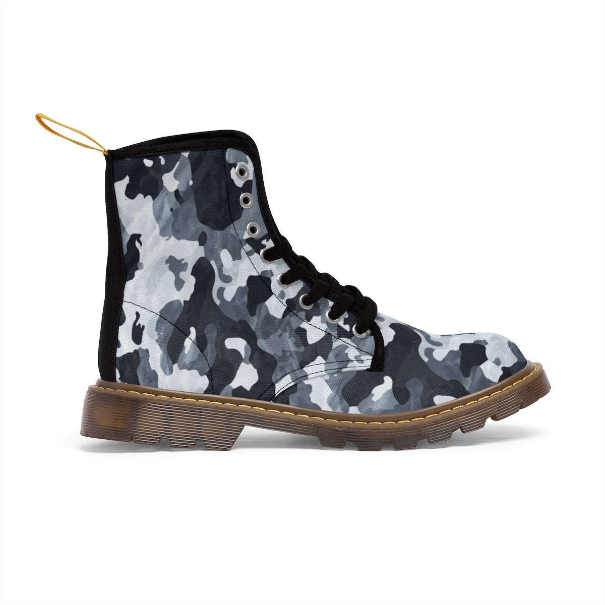 White on sale camo boots