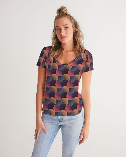 Parquet Women's V-Neck Tee