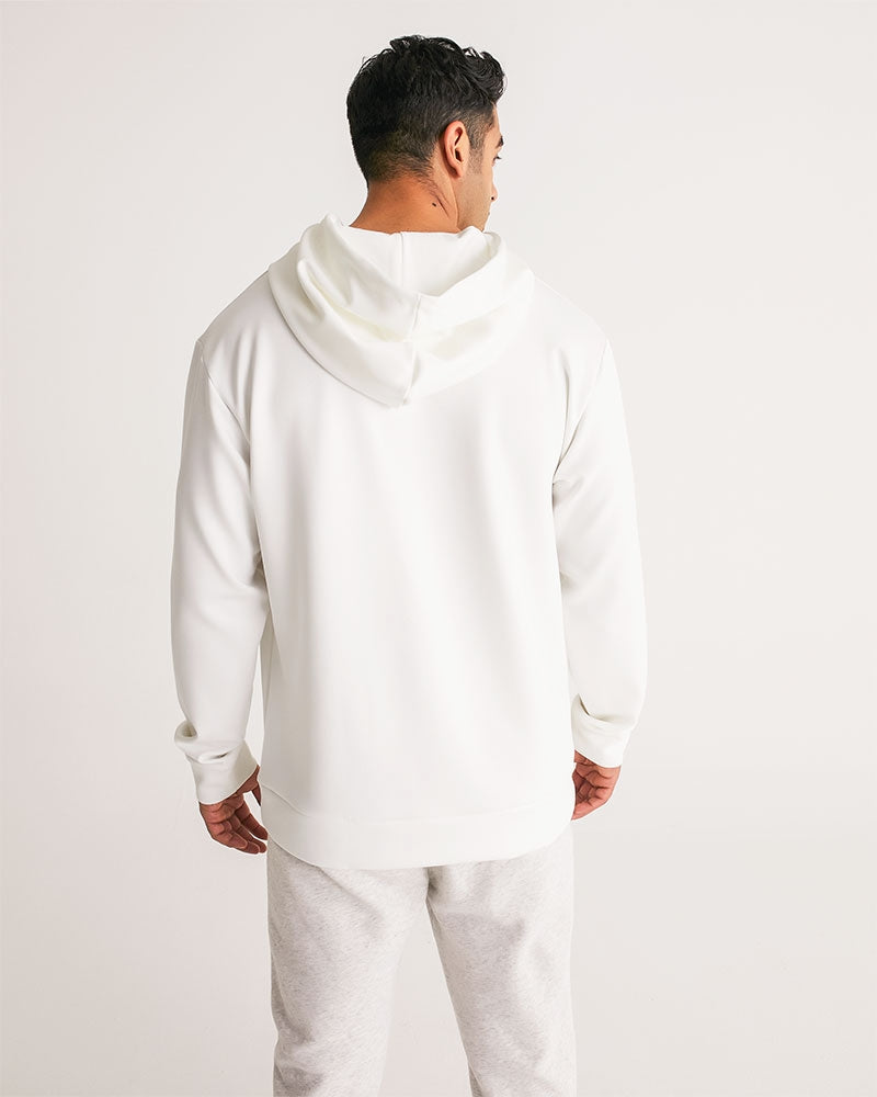 Solid State Of Mind White Men's Hoodie