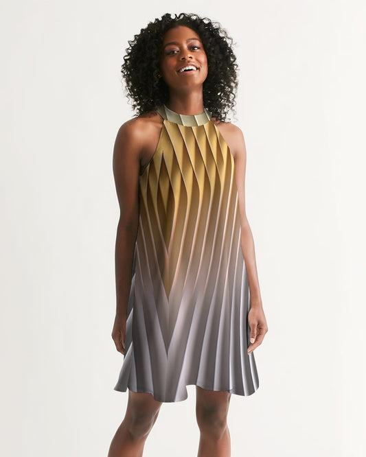 Futura Women's Halter Dress | Always Get Lucky