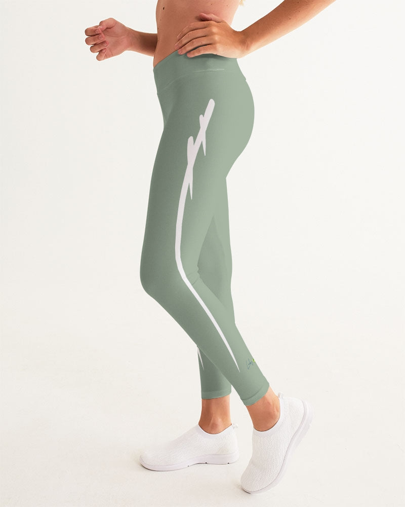 Signature Lucky Lime Sage Women's Yoga Pants