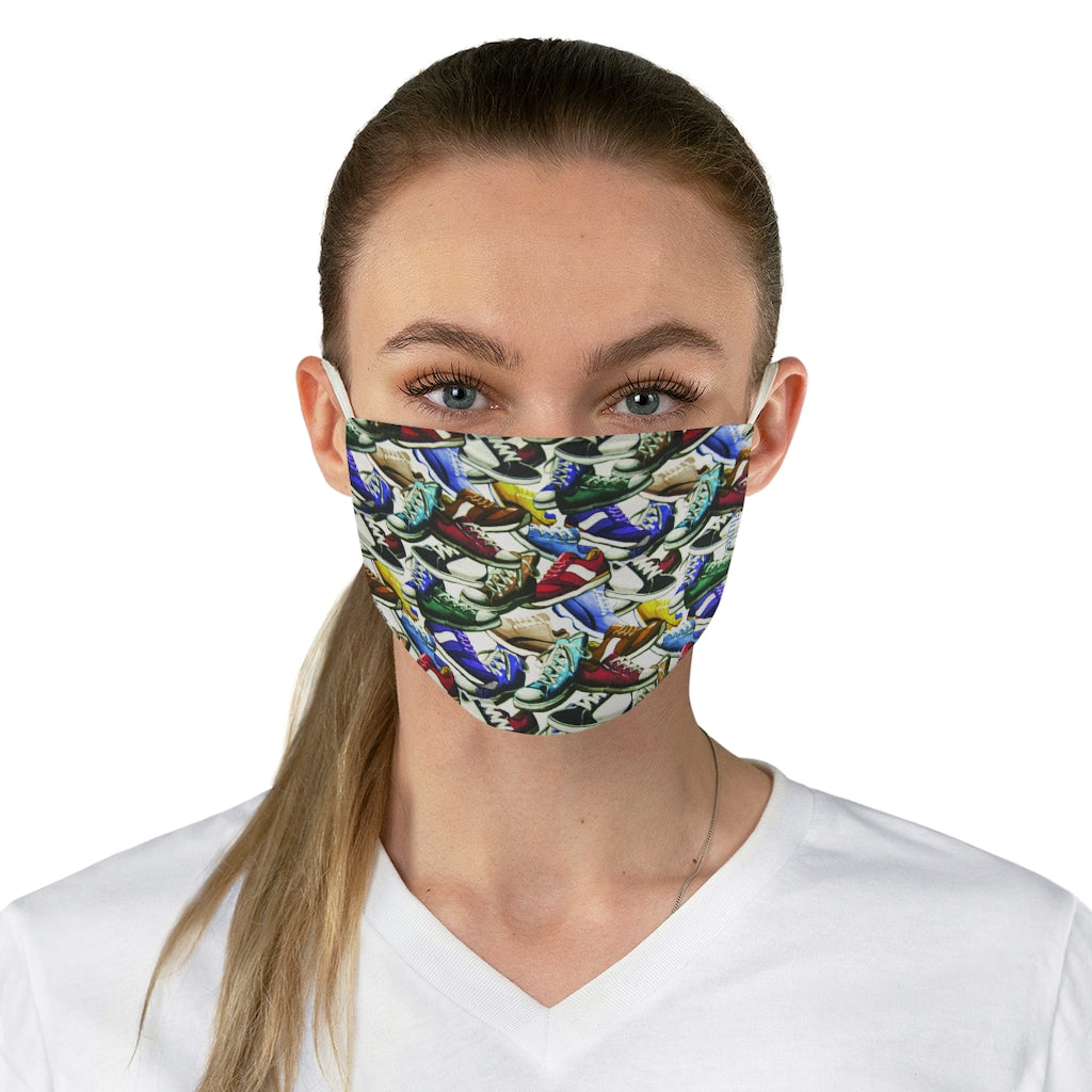 Sneakers Double Layer Fabric Face Mask
