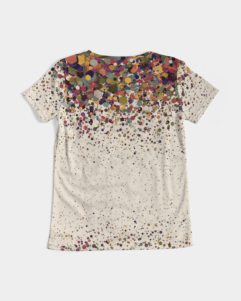 Gubbio Women's V-Neck Tee | Always Get Lucky