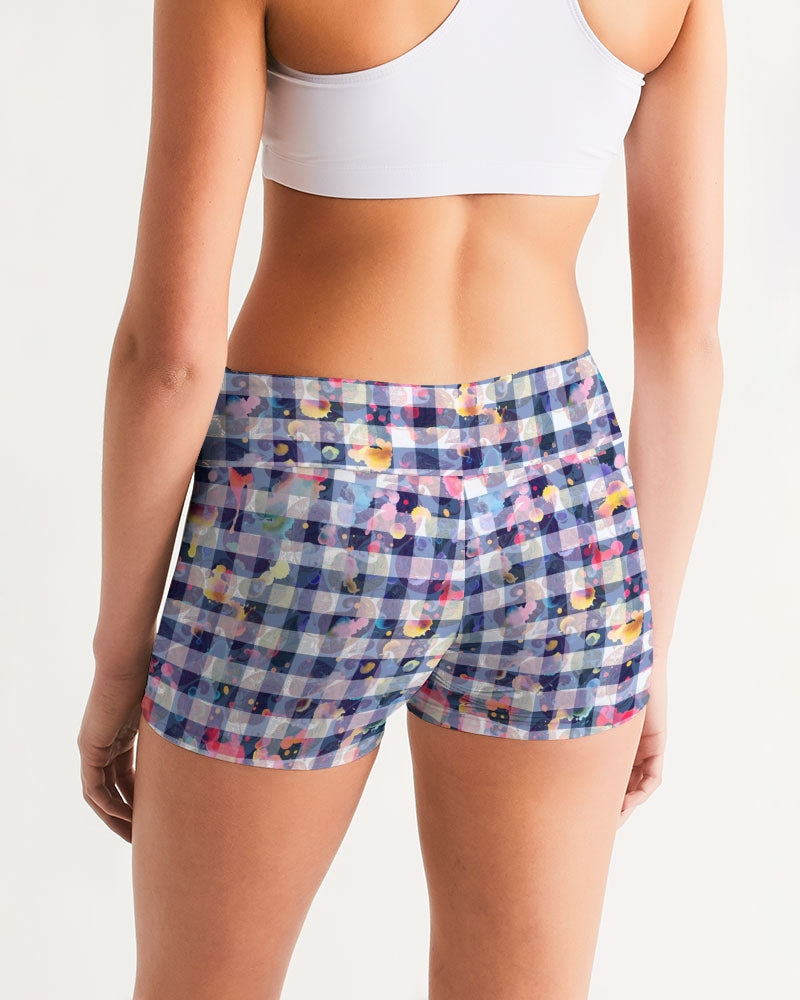 Style Explosion Women's Mid-Rise Yoga Shorts | Always Get Lucky