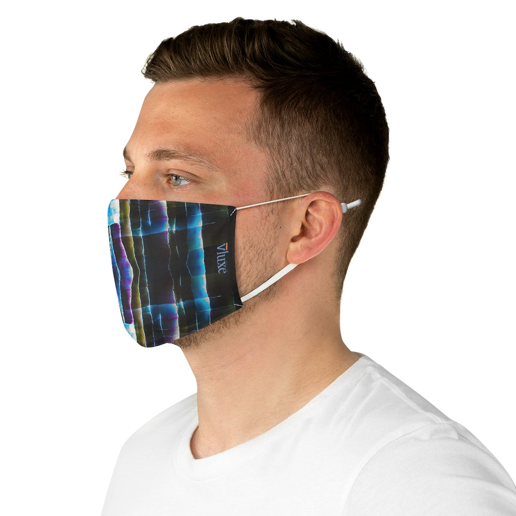 Light Shard Double Layer Fabric Face Mask from Vluxe by Lucky Nahum