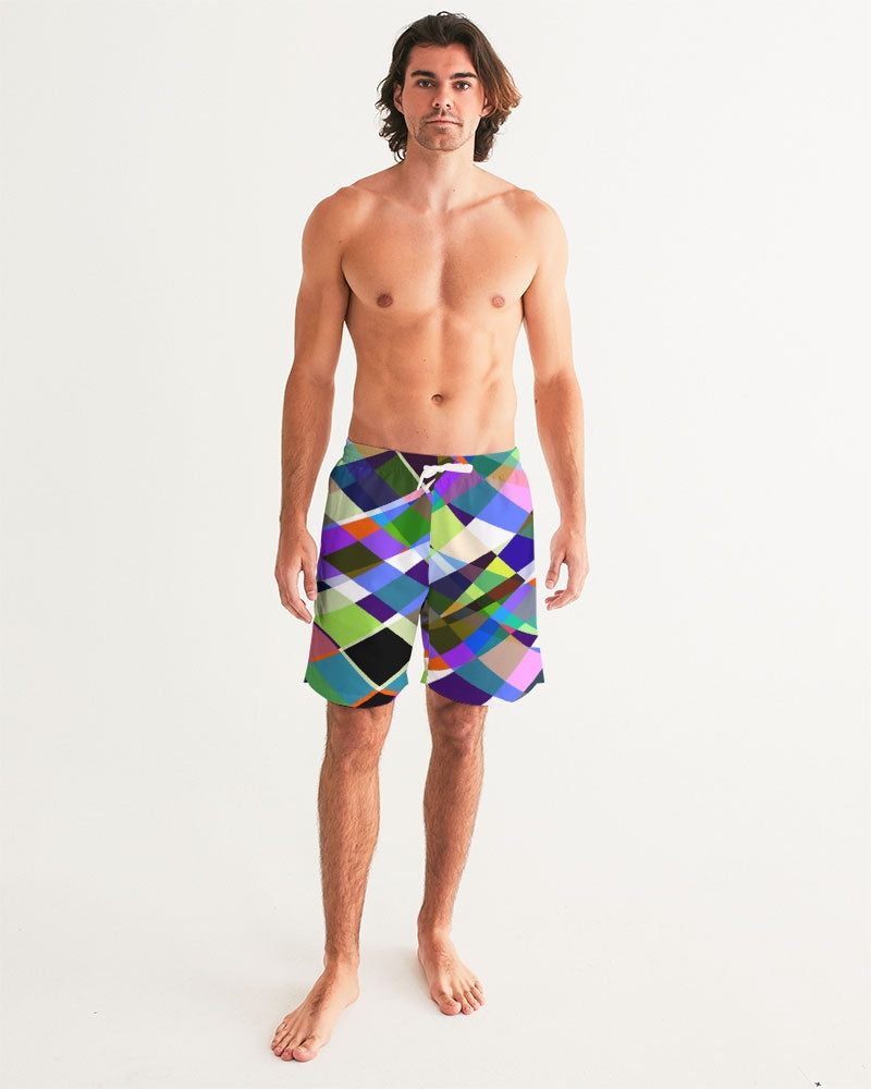 Oslo Multi Color Men's Swim Trunk