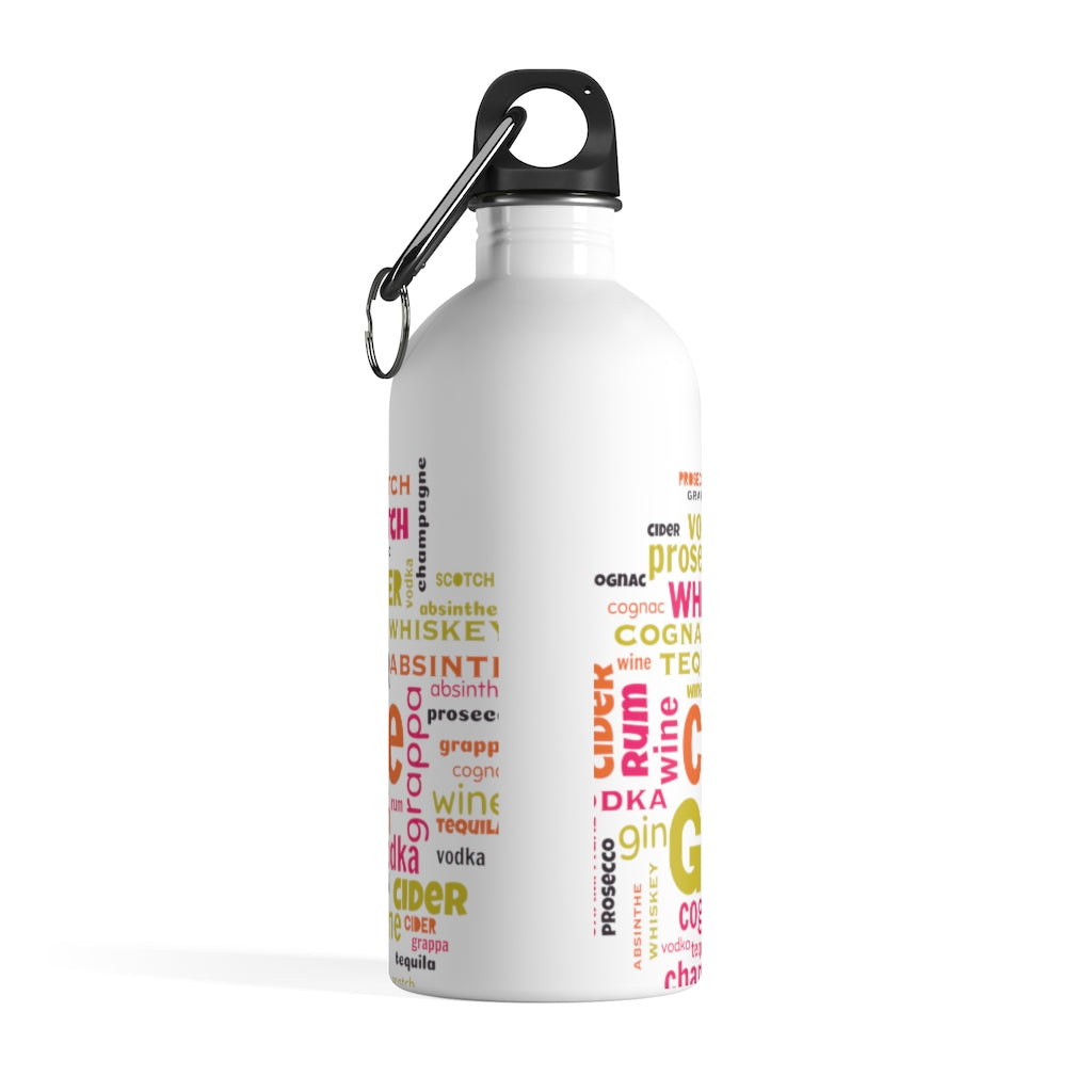 It's Only Water Stainless Steel Water Bottle