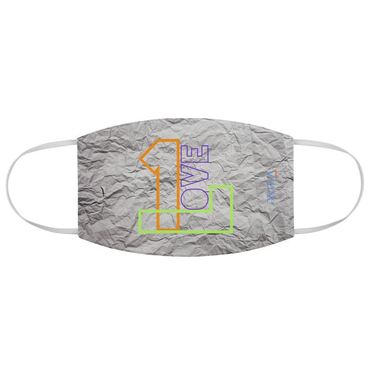 One Love Double Layer Fabric Face Mask