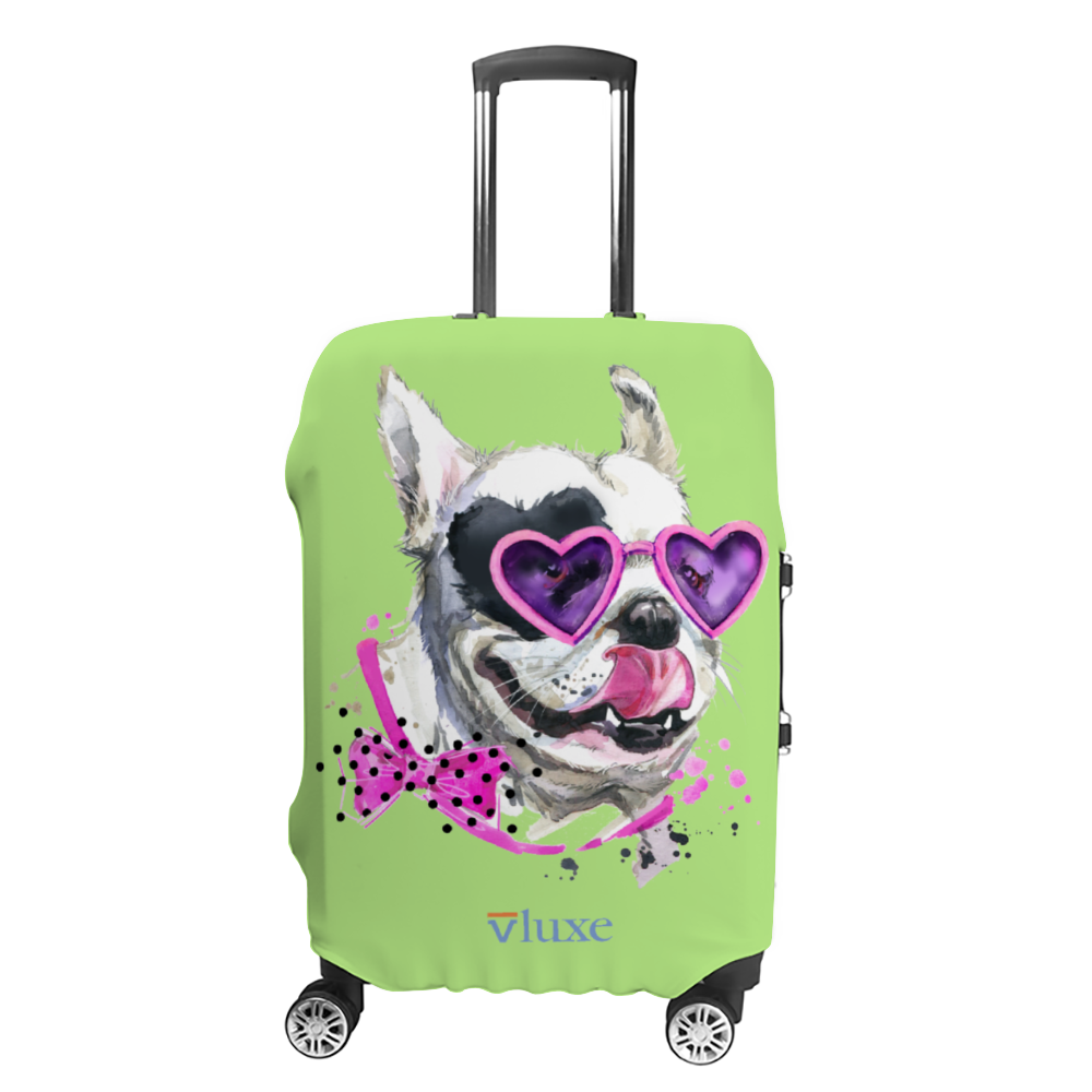 Elton Puppy Luggage Case Cover