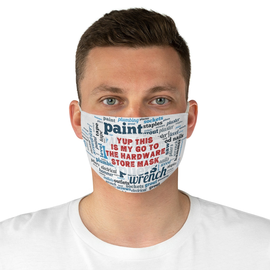 Hardware Store Double Layer Fabric Face Mask
