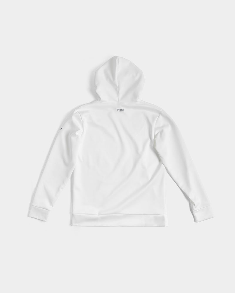 Solid State Of Mind White Men's Hoodie