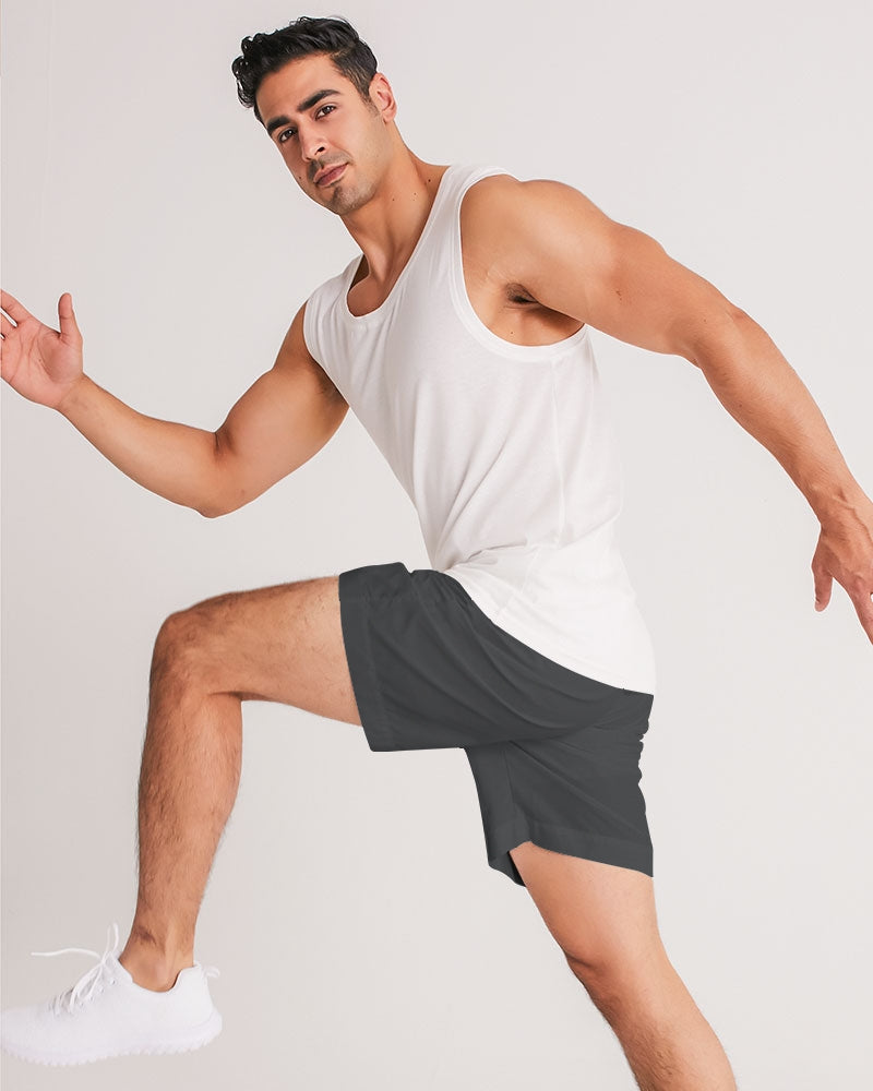 The Split Gray Men's Jogger Shorts
