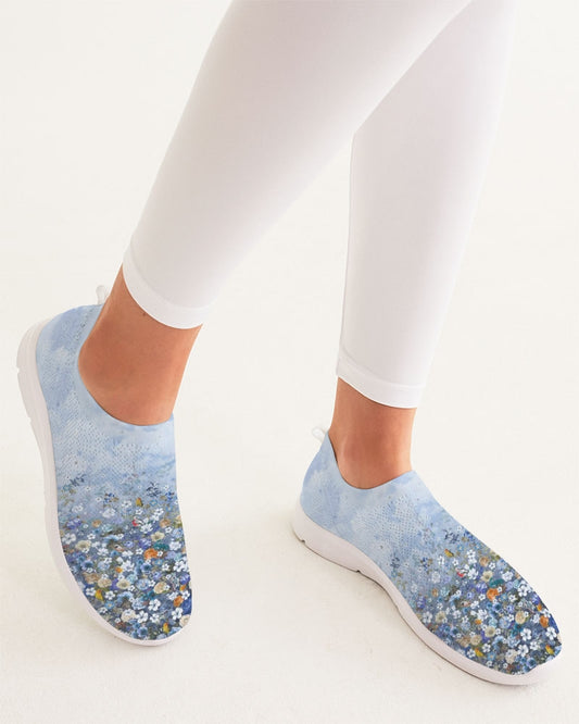 Floral Heavens Women's Slip-On Flyknit Shoe
