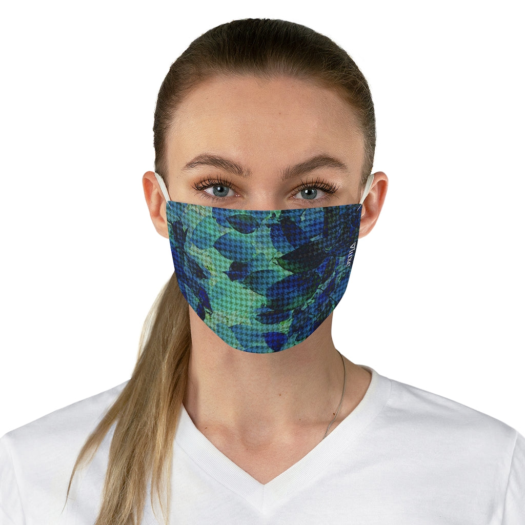 Night Garden Double Layer Fabric Face Mask