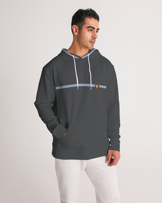 The Split Gray Men's Hoodie | always Get Lucky