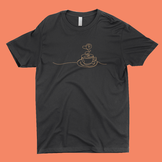 Hot Coffee Unisex T-Shirts