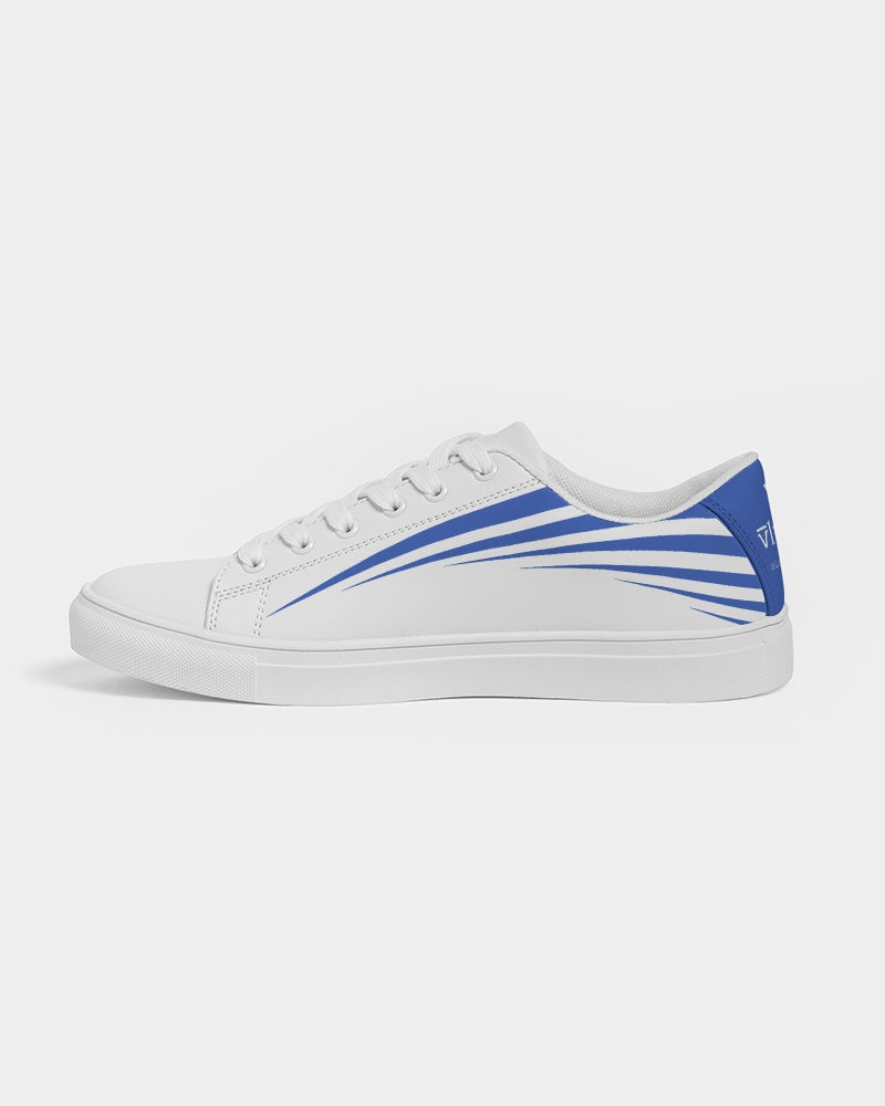 Fly High Blue Women's Faux-Leather Sneaker | Always Get Lucky