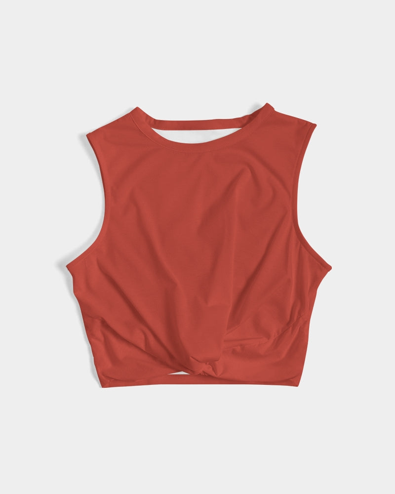 Signature Lucky Lime Paprika Women's Twist-Front Tank