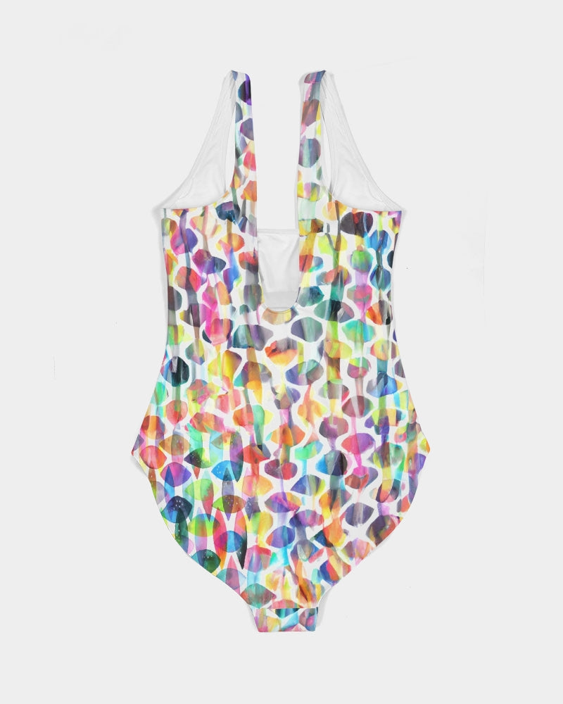 Vieste Women's All-Over Print One-Piece Swimsuit