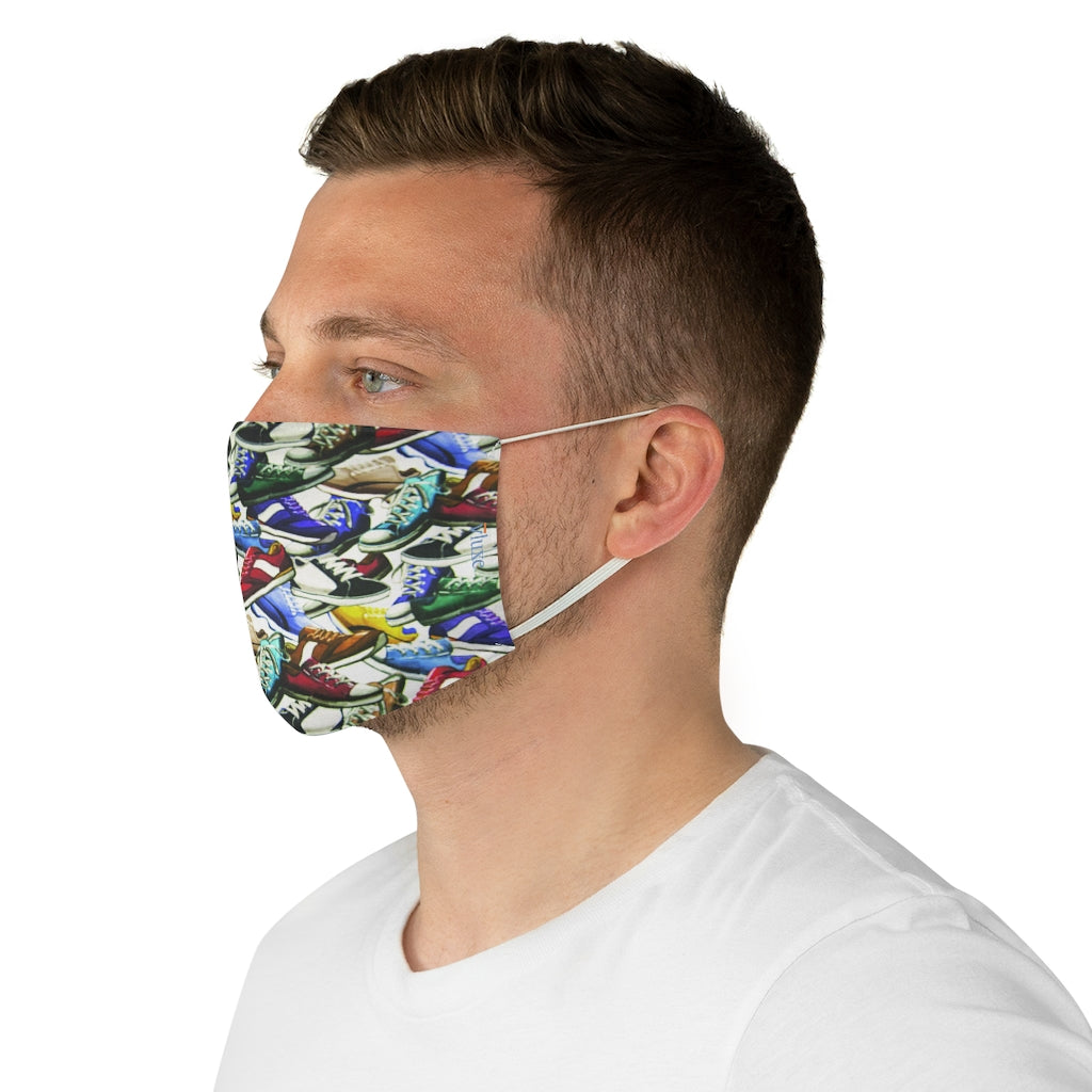 Sneakers Double Layer Fabric Face Mask