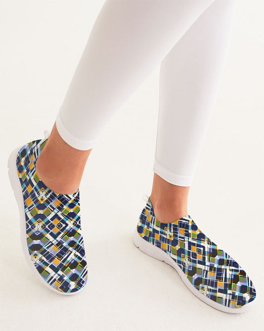 Argyle Future Women's Slip-On Flyknit Shoe Always Get Lucky