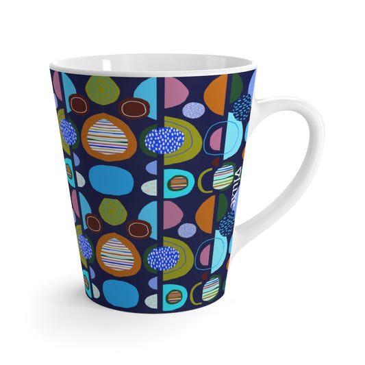 Jetsons Navy  Latte Mug from Vluxe by Lucky Nahum