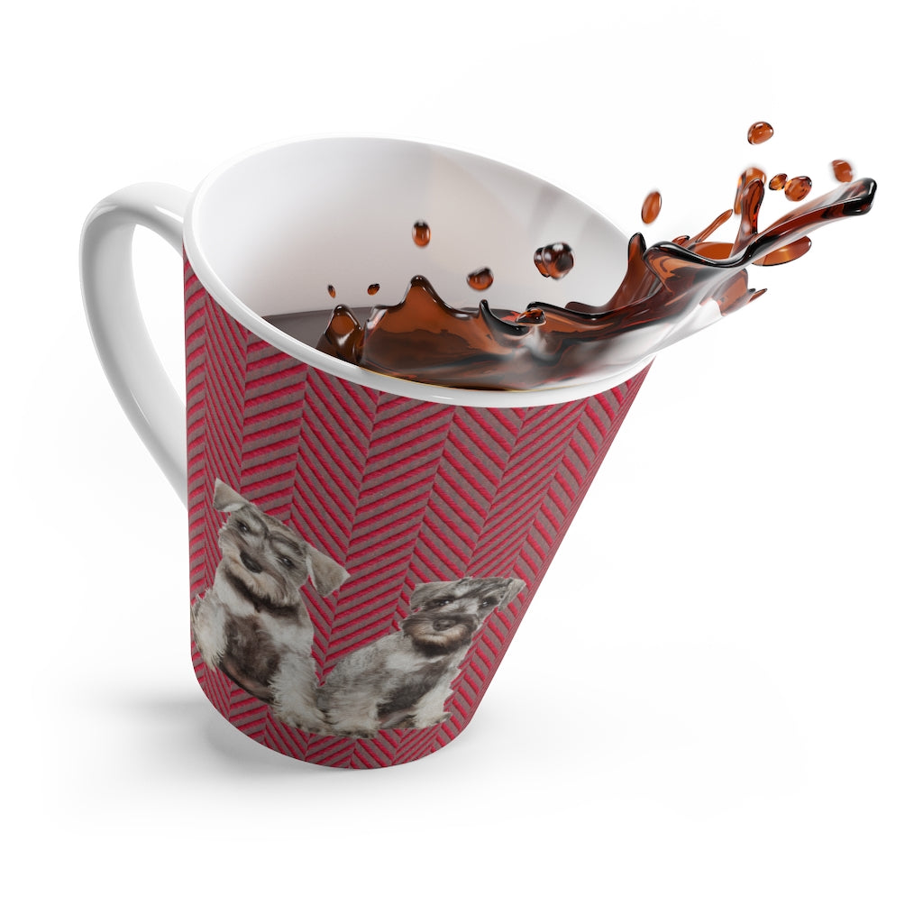Schnauzer Love Latte Mug