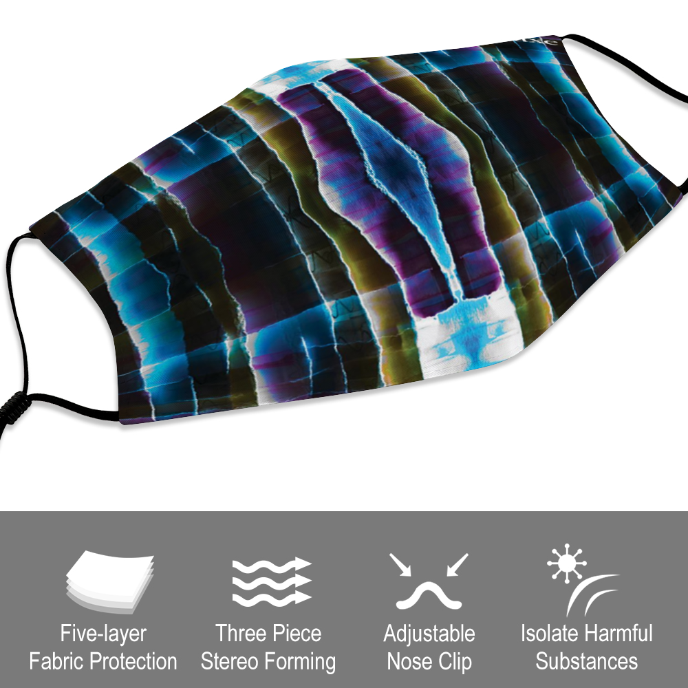 Light Shards Face Cover with Filter Element for Adults from Vluxe by Lucky Nahum