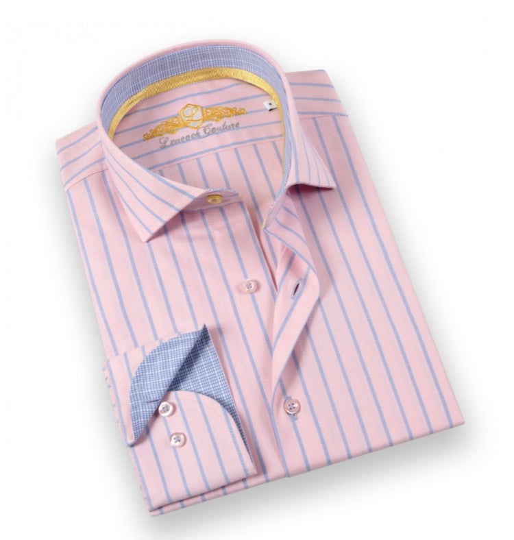 Avignon Pink Button Up Shirt