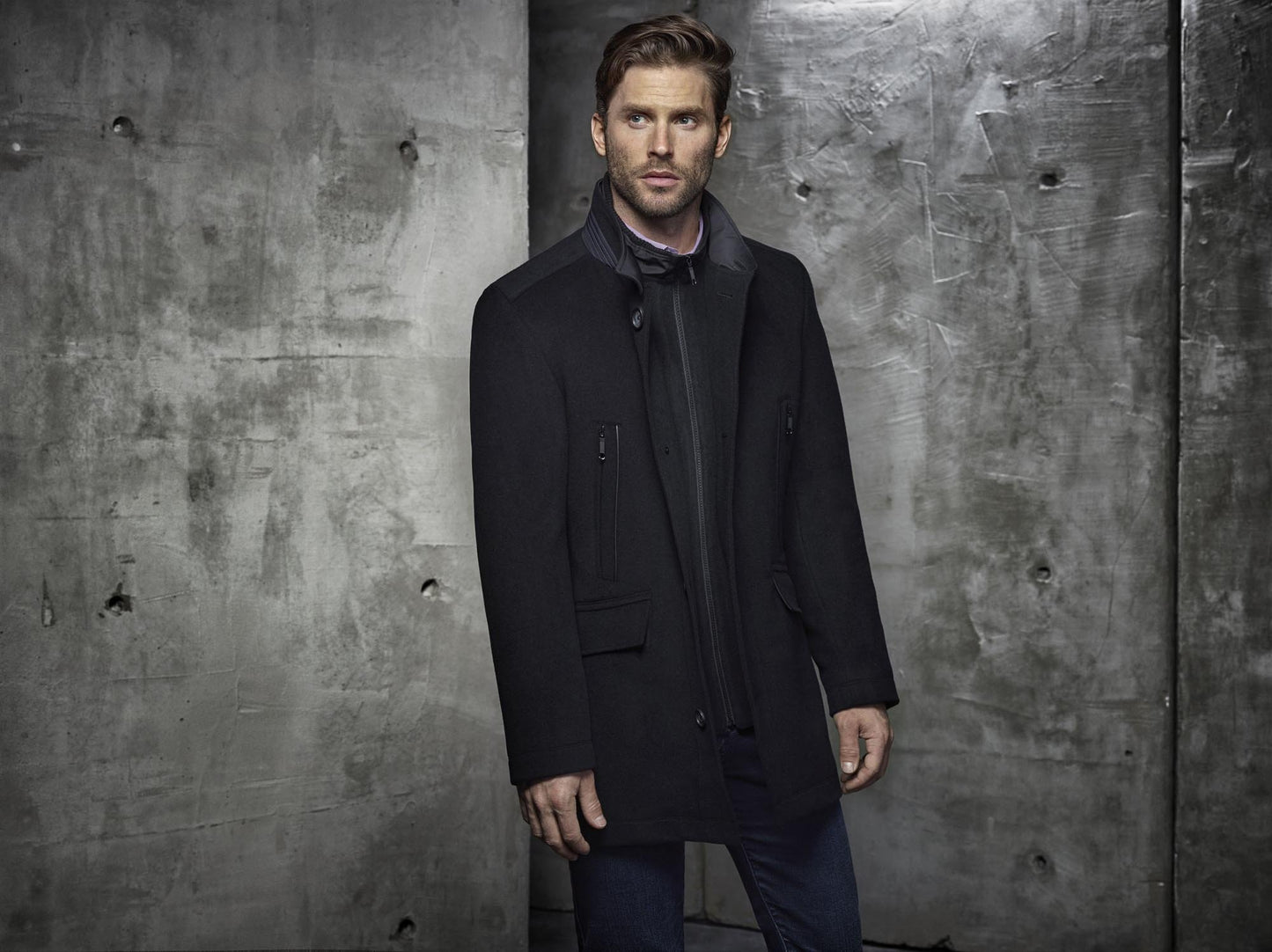 MEN'S 2 CAMPBELL CASHMERE COAT