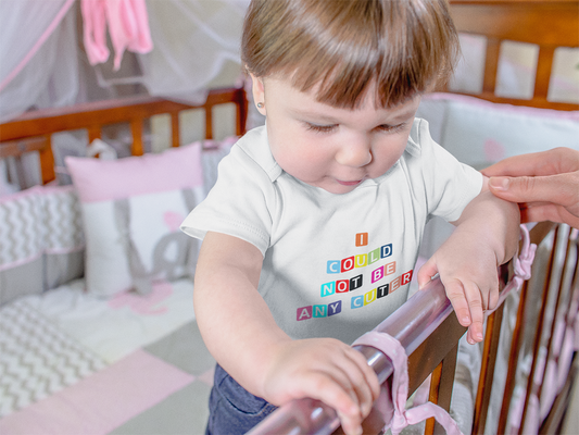 I COULD NOT BE ANY CUTER ONESIE from Vluxe by Lucky Nahum