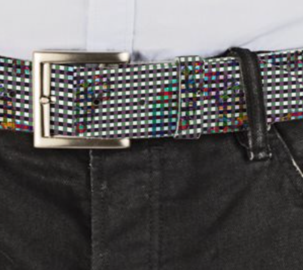 Nando VLB103 Leather Printed Belt