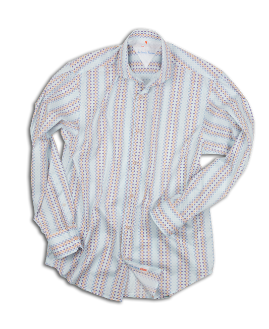 Abstract Foulard Button Up Shirt | Always Get Lucky