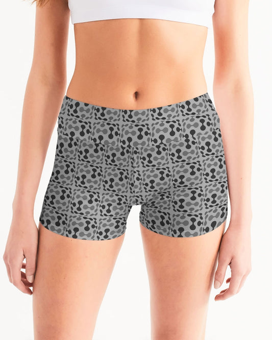 Camo Boom Women's Mid-Rise Yoga Shorts | Always Get Lucky