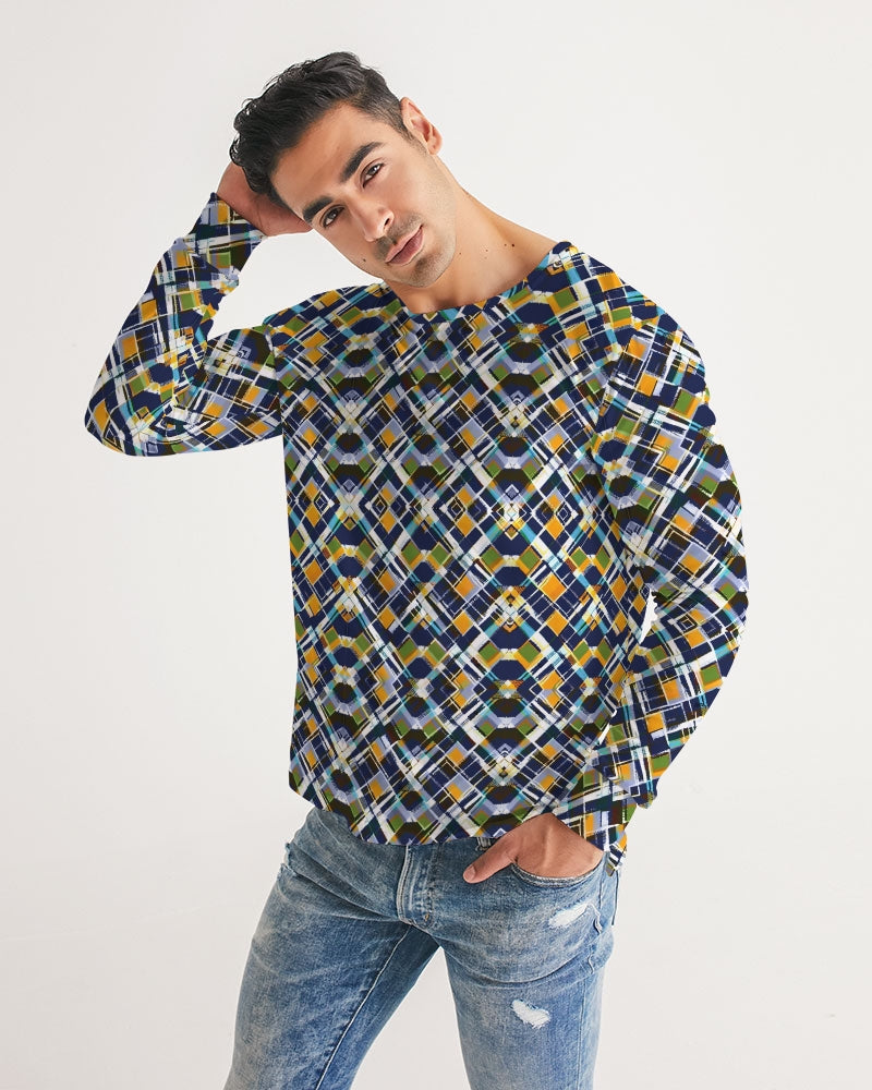 Argyle Future Men's Long Sleeve Tee | Always Get Lucky