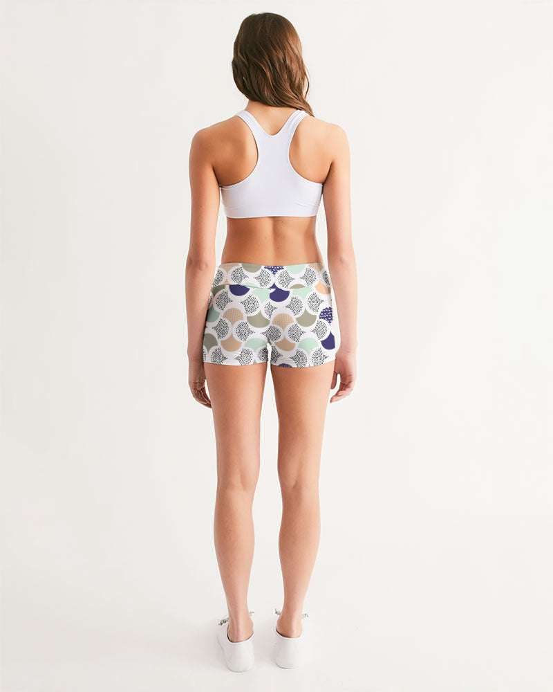 Shells Women's Mid-Rise Yoga Shorts