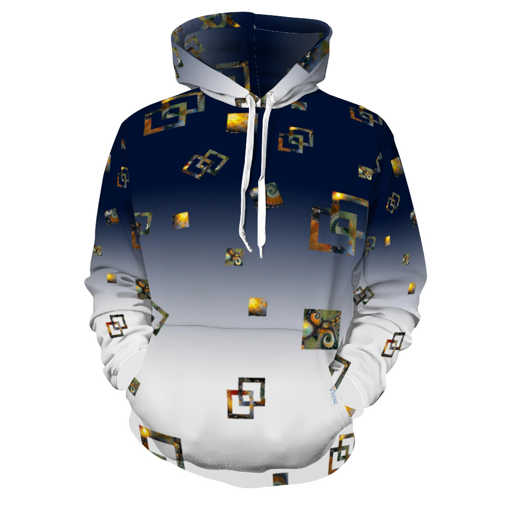 Dusk All Over Print Hoodie with Pockets from Vluxe by Lucky Nahum