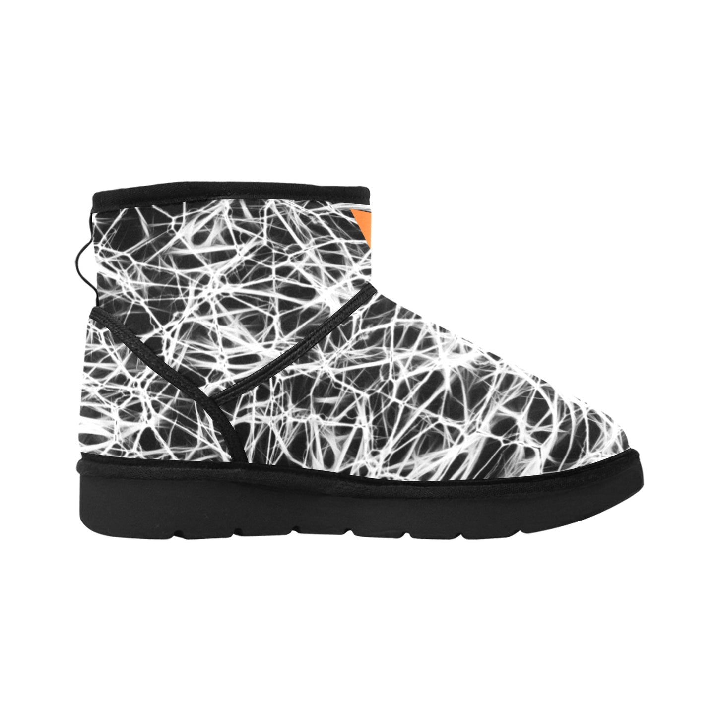 Wired Black Vluxe by Lucky Nahum Low Men's Snow Boots