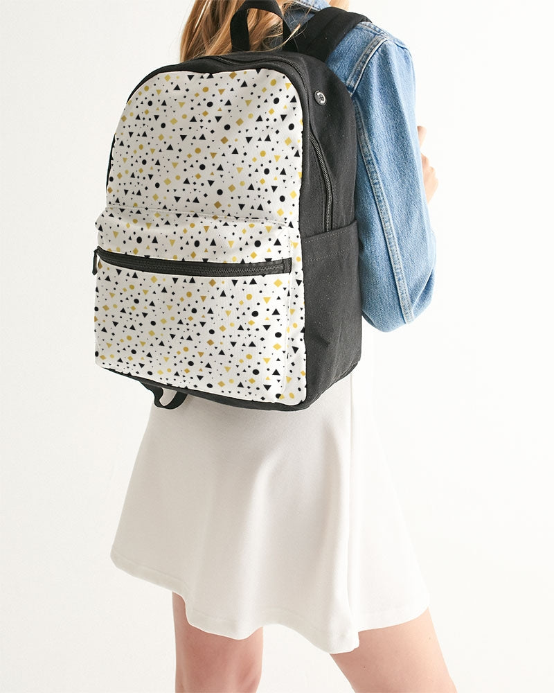 New Dots Small Canvas Backpack