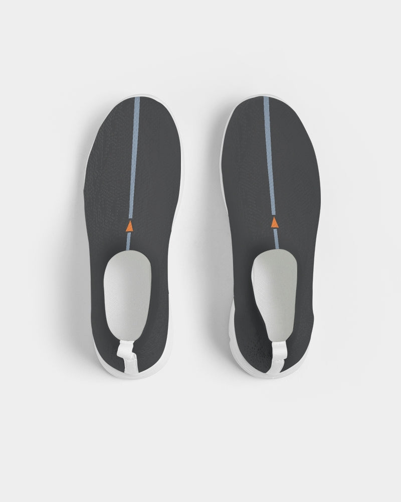 The Split Gray Men's Slip-On Flyknit Shoe