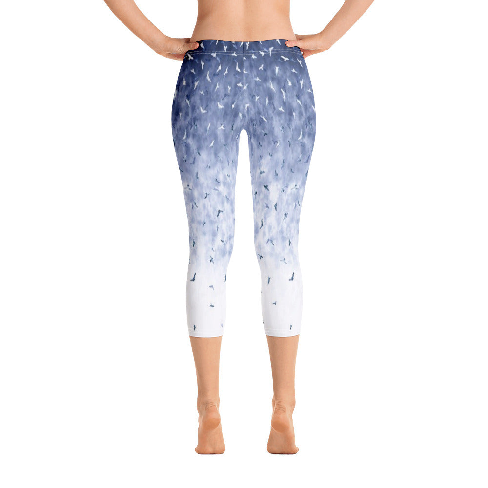 Birds Of A Feather Capri Leggings