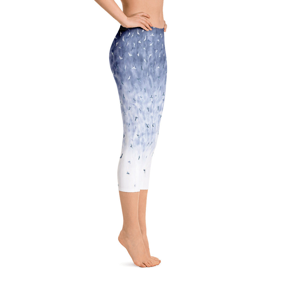 Birds Of A Feather Capri Leggings