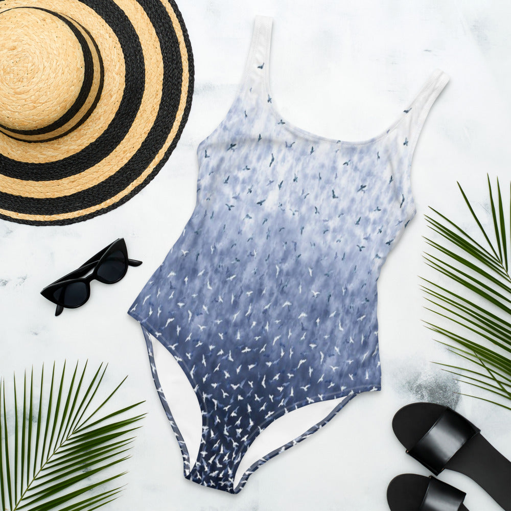 Birds of a Feather One-Piece Swimsuit